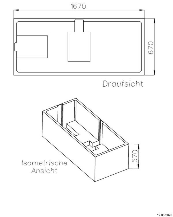 Badewannentr&auml;ger Schedel image number 1