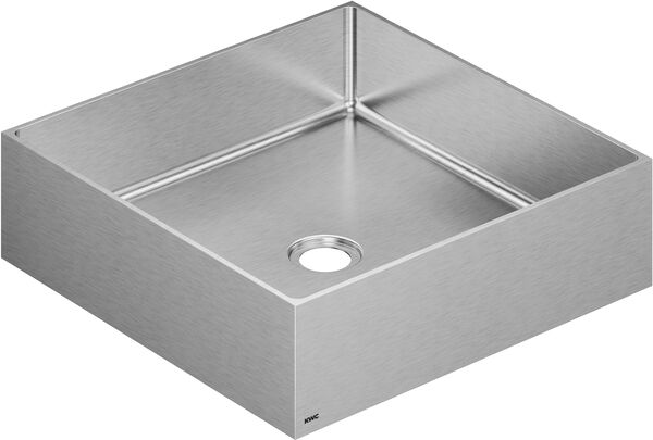 Lavabo &agrave; poser KWC Design Acier inoxydable bross&eacute; image number 0