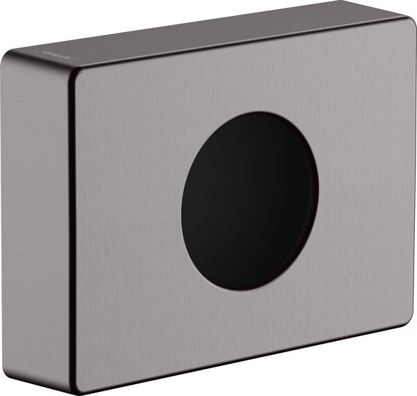 Distributeur de sachet hygi&eacute;nique Hansgrohe AddStoris Brushed black chrome image number 0