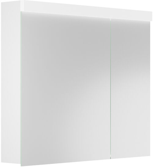 Spiegelschrank Keller Duplex Eco LED Weiss Lichtfarbe Warmweiss 3000 K