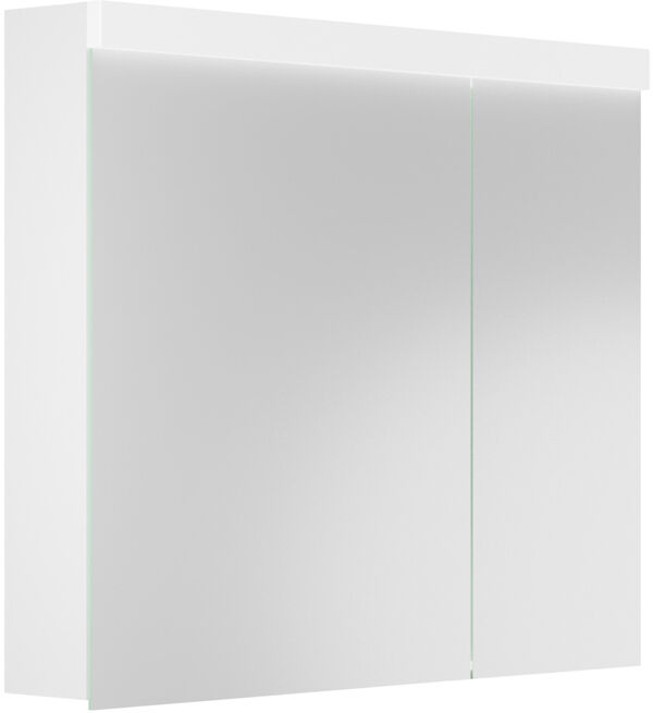 Spiegelschrank Keller Duplex Eco LED Weiss Lichtfarbe Warmweiss 3000 K image number 0