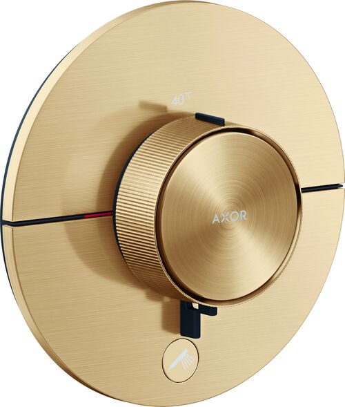 Syst&egrave;me de douche Axor ShowerSelect ID Brushed bronze
