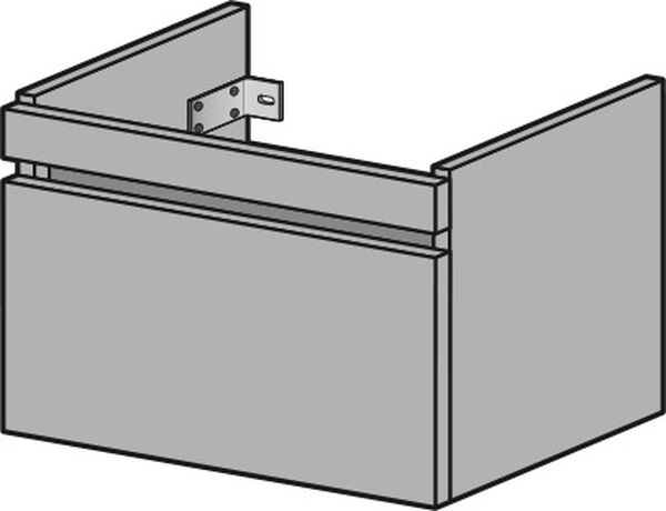 Meuble sous-lavabo Alterna pro S Blanc image number 0