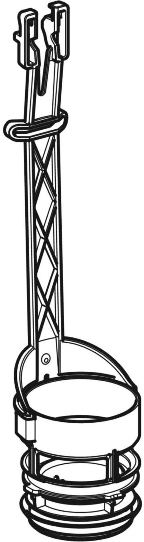 Bassin pour robinet de chasse Geberit Typ 212