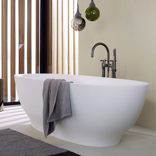 Baignoire Alterna bol - &agrave; pose libre 175 x 80 cm Blanc mat image number 1