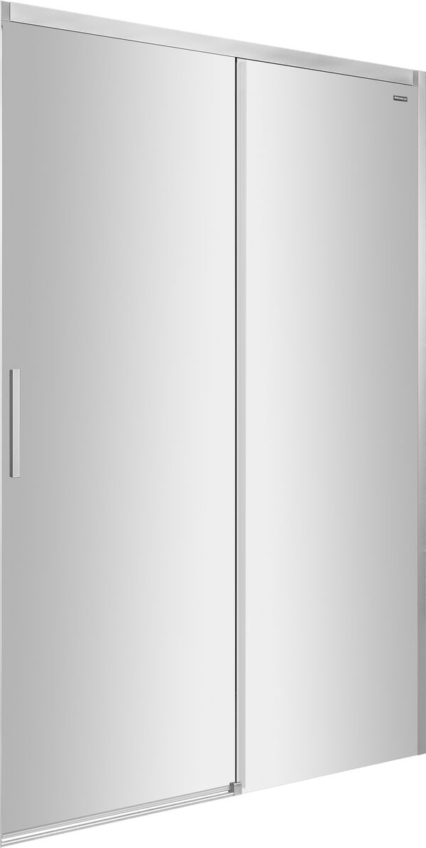 Gleittüre Duscholux Bella Vita 3 silbereloxiert Echtglas klar CareTec Pro image number 0
