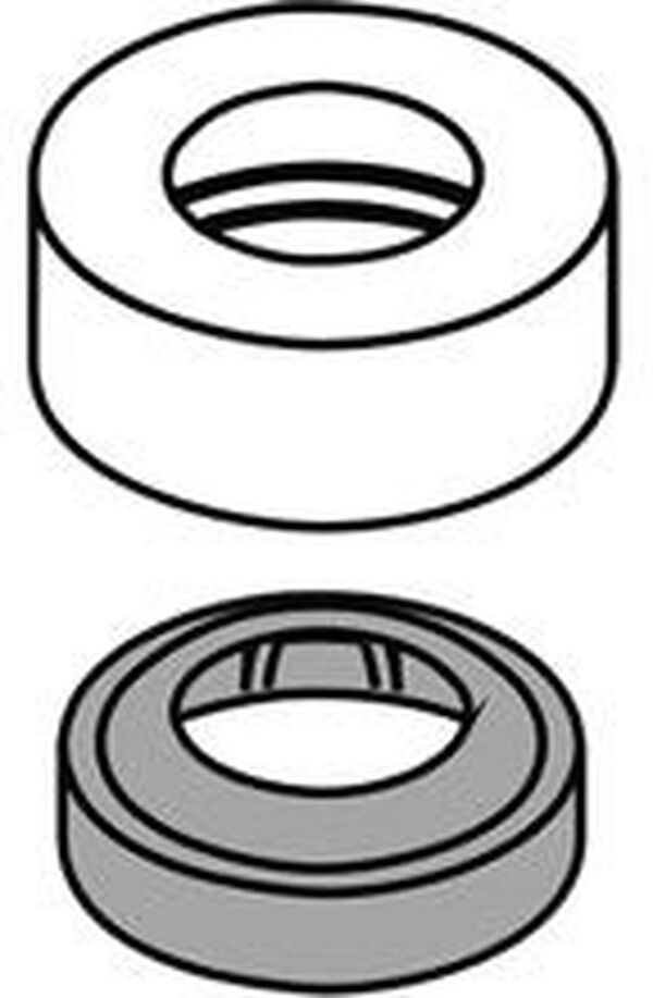 Deckkappe Hansgrohe verchromt image number 0