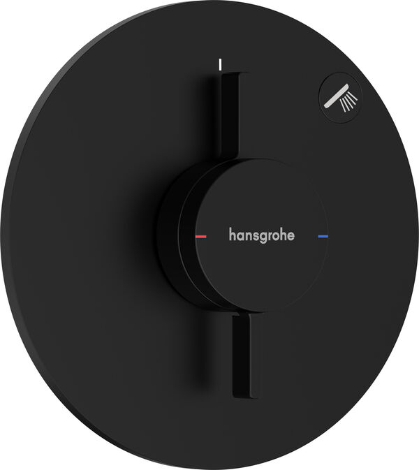 Système de douche Hansgrohe Duo Turn S noir mat image number 0