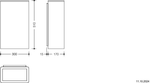 Abfallbehälter Hewi System 100 / 800 weiss image number 1