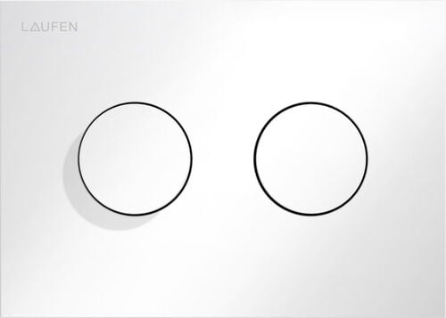 Placca di comando Laufen Ineo Groove Bianco