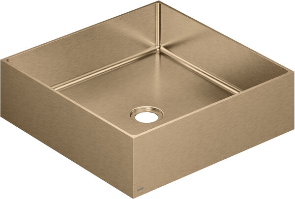 Auflegewaschtisch KWC Design Brushed copper PVD image number 0
