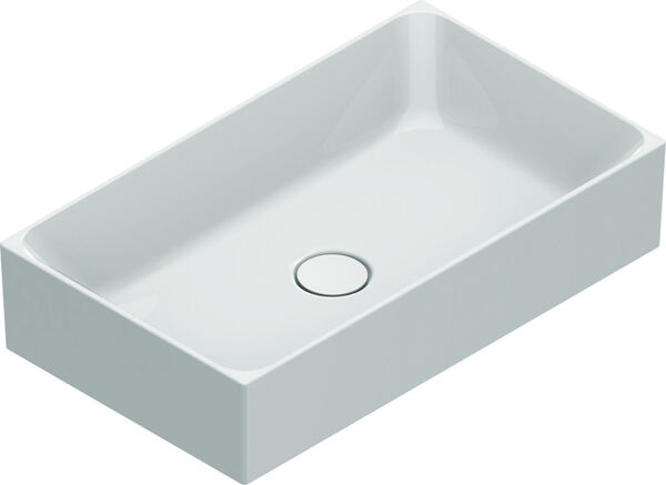 Auflegewaschtisch Alterna elena 60 x 35 cm Weiss Cleaneffekt image number 0