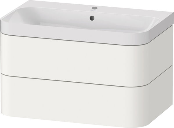 Waschtischkombination Duravit Happy D.2 Plus weiss matt image number 0