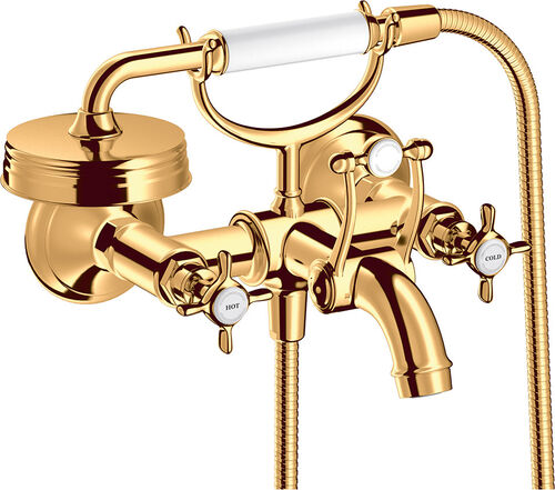 Badebatterie Axor Montreux Brushed red gold