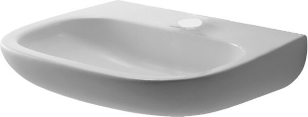 Waschtisch Duravit D-Code Med 55 x 43 cm Weiss image number 0