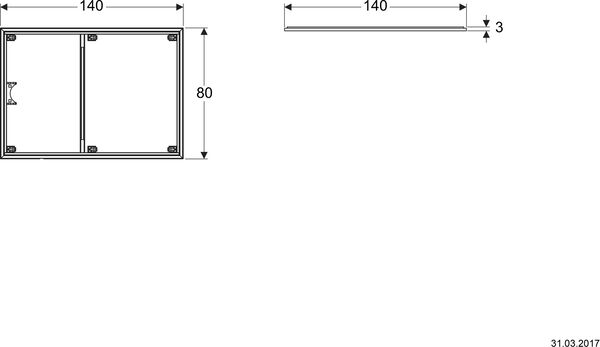 Cadre d'installation Geberit image number 1