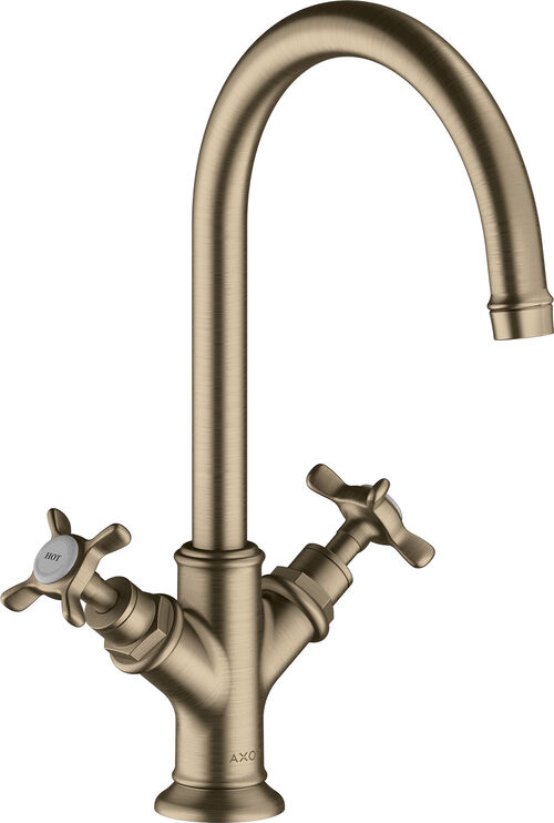 Batteria monoblocco Axor Montreux Nickel brushed