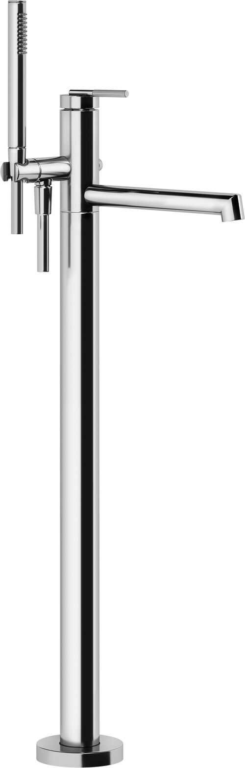 Bademischer Gessi Ingranaggio-Standmodell Verchromt