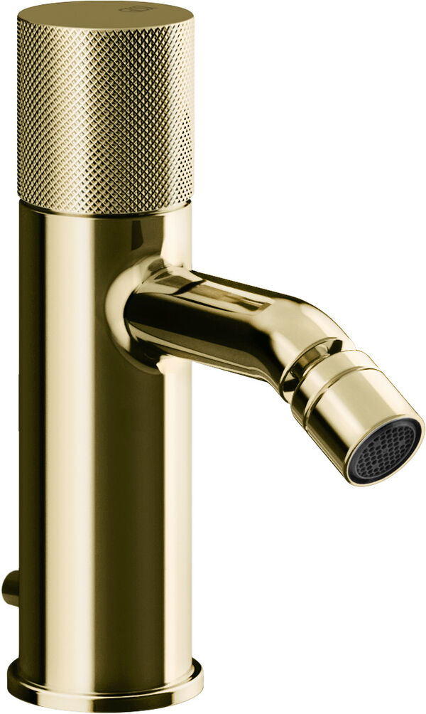 M&eacute;langeur de bidet Gessi Habito Laitone PVD Diamantato image number 0