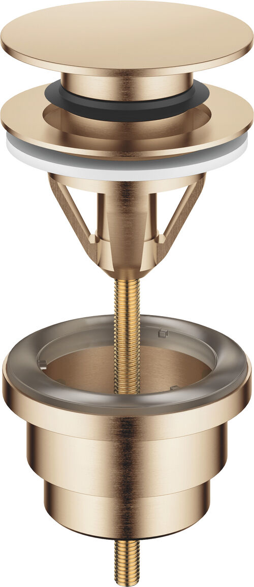 Ablaufventil Dornbracht push-open 1¼" Champagne gebürstet