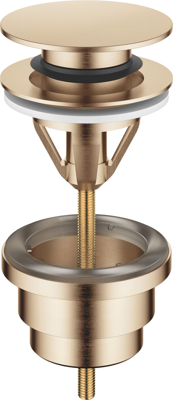 Ablaufventil Dornbracht push-open 1¼" Champagne gebürstet image number 0
