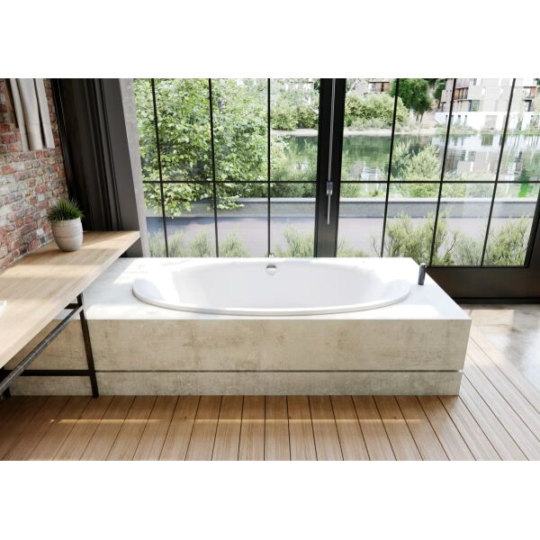 Vasca da bagno Kaldewei Ellipso Duo Ovale 190 x 100 cm Bianco Cleaneffekt image number 1