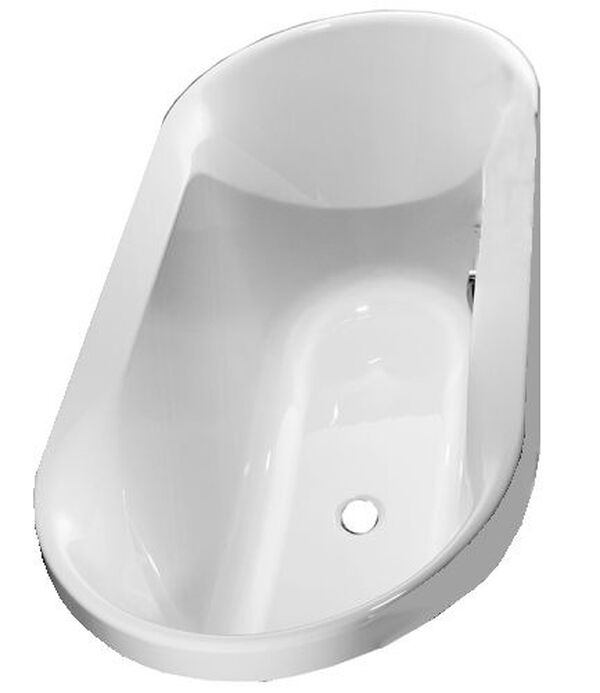 Baignoire Hoesch Spectra Ovale 170 x 80 cm Blanc image number 0