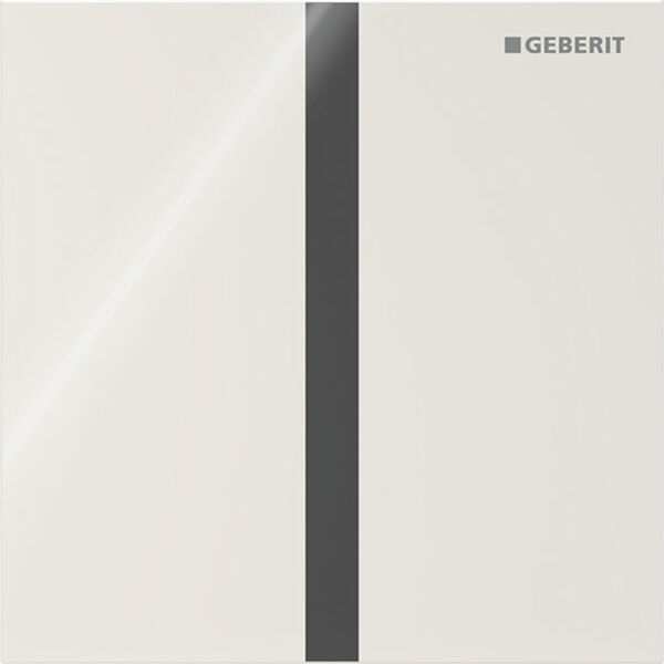 Commande urinoir Geberit HyTronic IR Typ40 square Gris sable Verre image number 0