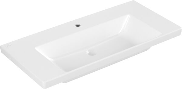 Waschtisch Villeroy & Boch Subway 3.0 100 x 47 cm Weiss image number 0