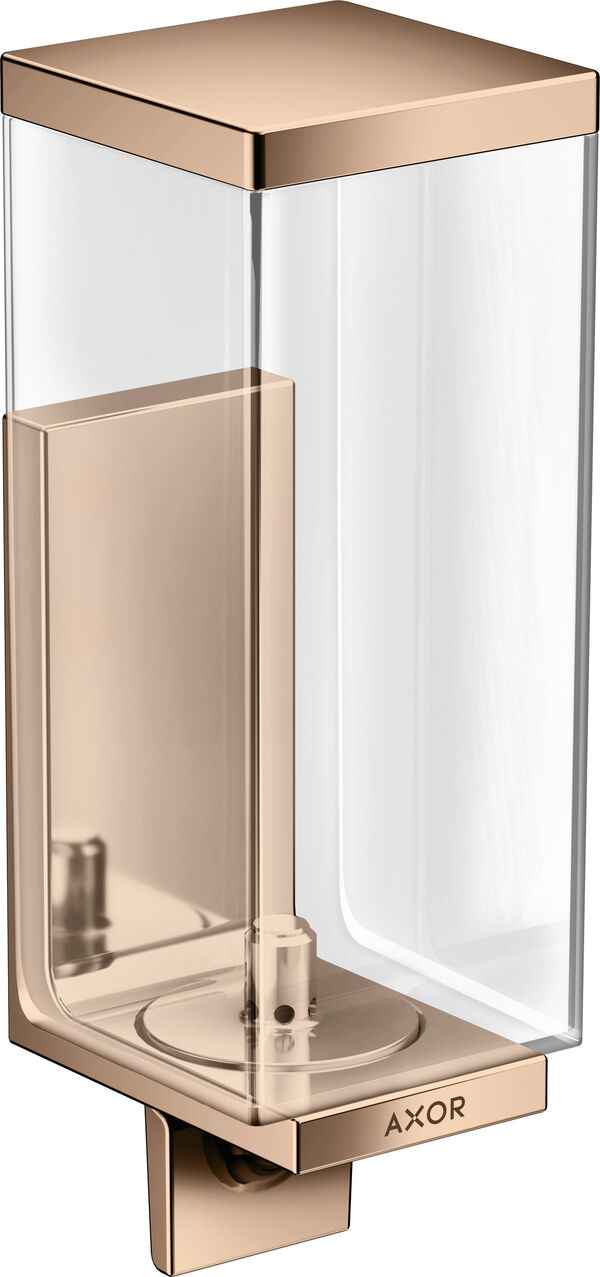 Dispenser sapone liquido Universal Rectangular polished red gold image number 0