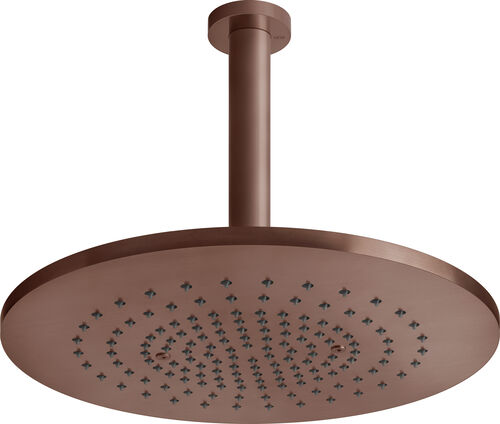 Regenbrause Gessi 316, &frac12;" Copper brushed Flessa