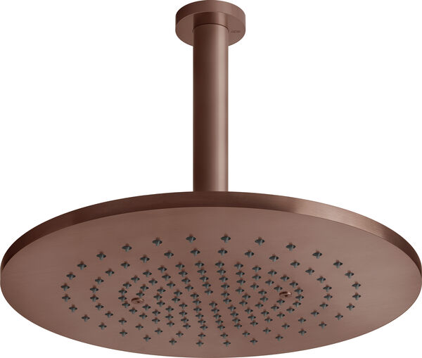 Regenbrause Gessi 316, &frac12;" Copper brushed Flessa image number 0