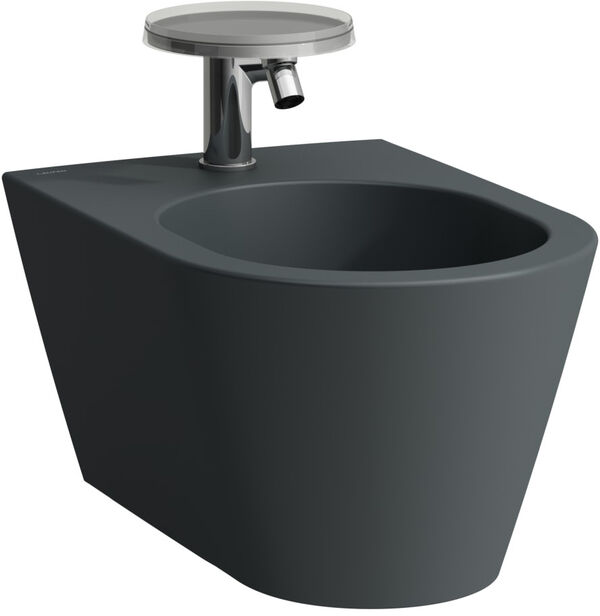 Bidet mural Laufen Kartell Graphite mat image number 0