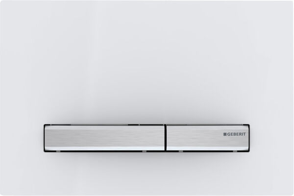 Bet&auml;tigungsplatte Geberit Sigma50 square Weiss image number 0