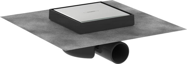 Hansgrohe RainDrain Spot Punktablauf 15 x 15 cm Abdeckung rückseitig befliesbar image number 0