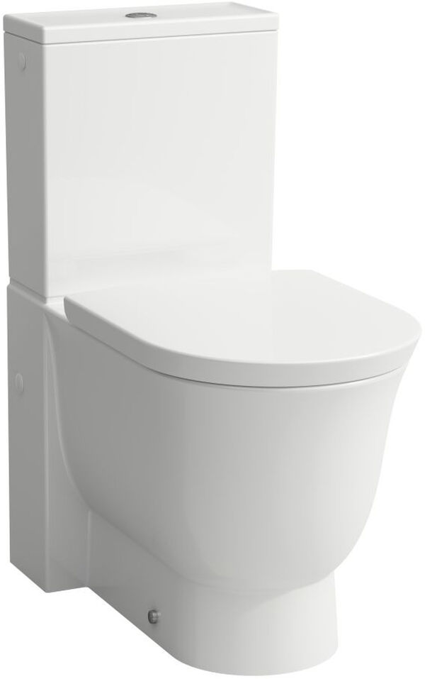 Stand-Klosett Laufen New Classic rimless Weiss Cleaneffekt image number 0