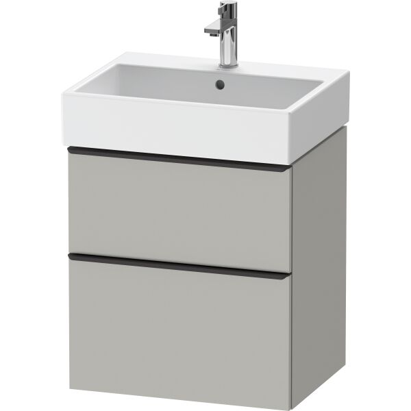 Meuble sous-lavabo Duravit D-Neo Gris b&eacute;ton mat image number 1
