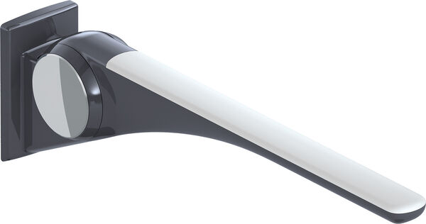 Corrimano ribaltabile Hewi LifeSystem Basic, s 75 cm, alluminio, senza funzione supplementare, image number 0