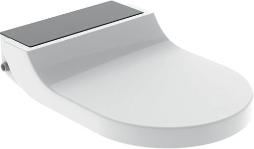 Siège adaptable WCdouche Geberit AquaClean Tuma Comfort Verre noir