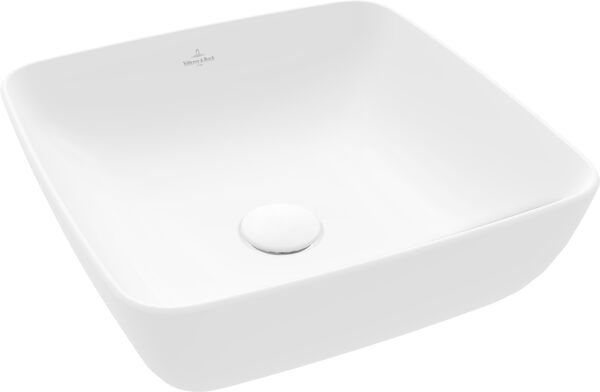 Auflegewaschtisch Villeroy & Boch Artis, 41 x 41 cm, H&ouml;he 13 cm, ohne &Uuml;berlauf, Befestigungsmaterial image number 0