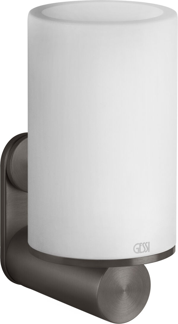 Porte-verre Gessi 316 black Metal brushed flessa image number 0