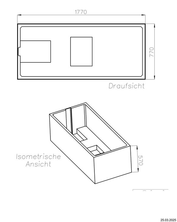 Badewannentr&auml;ger Schedel image number 1