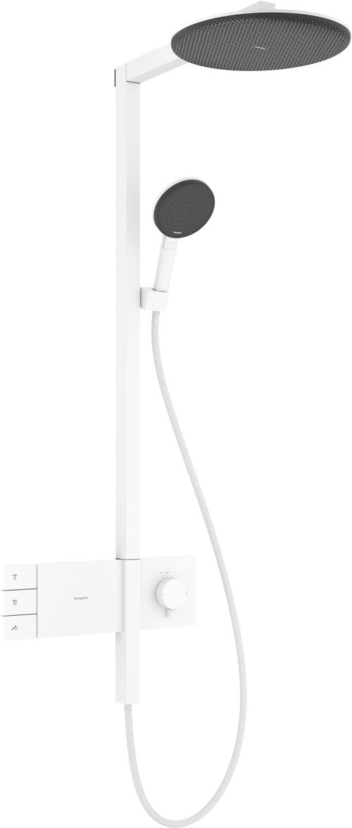 Showerpipe Hansgrohe Raindance Alive S Weiss matt