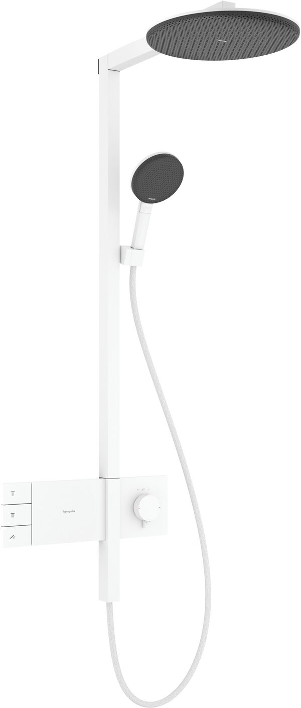 Showerpipe Hansgrohe Raindance Alive S Weiss matt image number 0