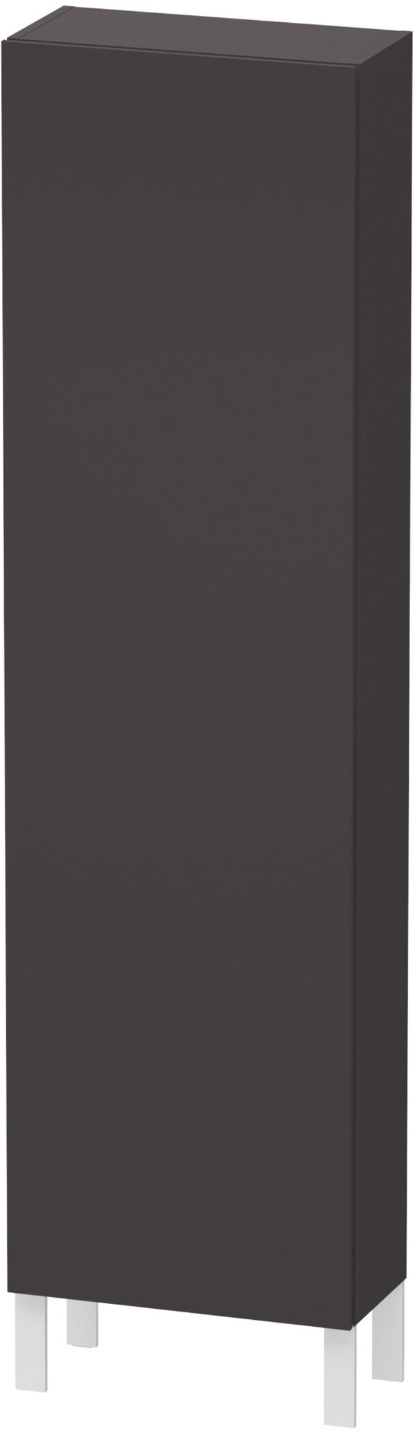 Armadietto alto L-Cube, laminato, larghezza 50 cm, altezza 176 cm, profondità 24,3 cm, 1 porta, image number 0