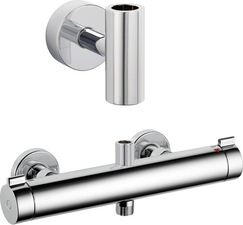 Duschsystem KWC Design Style Verchromt