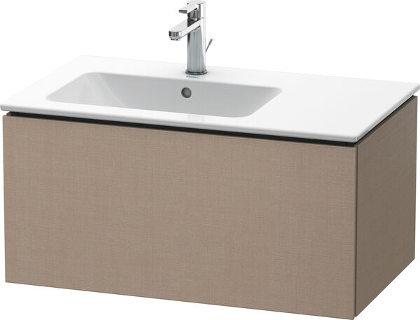 Waschtischmöbel L-Cube B: 82 cm, H: 40 cm, T: 48,1 cm 1 Schublade Tip-on zu 2141 821/822 image number 0
