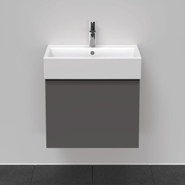 Armadio sottolavabo Duravit D-Neo grafite opaco image number 2