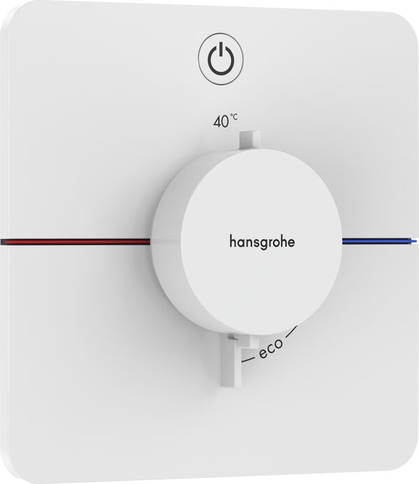Sistema da doccia Hansgrohe Shower Select Comfort Q, termostato, placca di copertura angolata, 155 image number 0