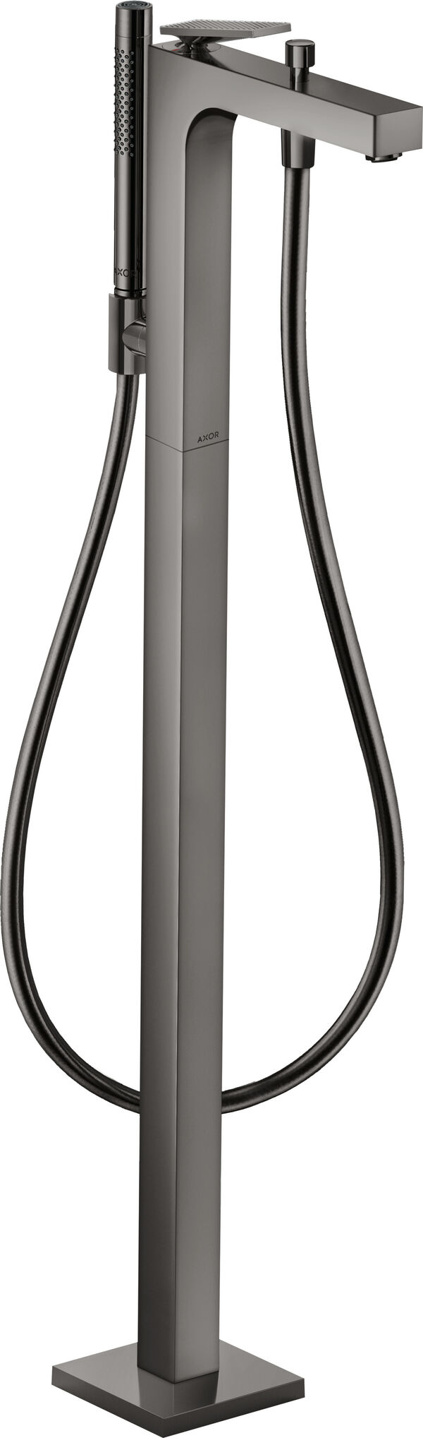 Bademischer Axor Citterio-Standmodell Polished black chrom image number 0